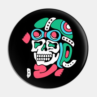 Skull pilot Pin