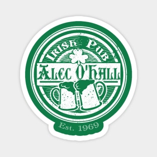 Alec O'Hall Irish Pub Magnet