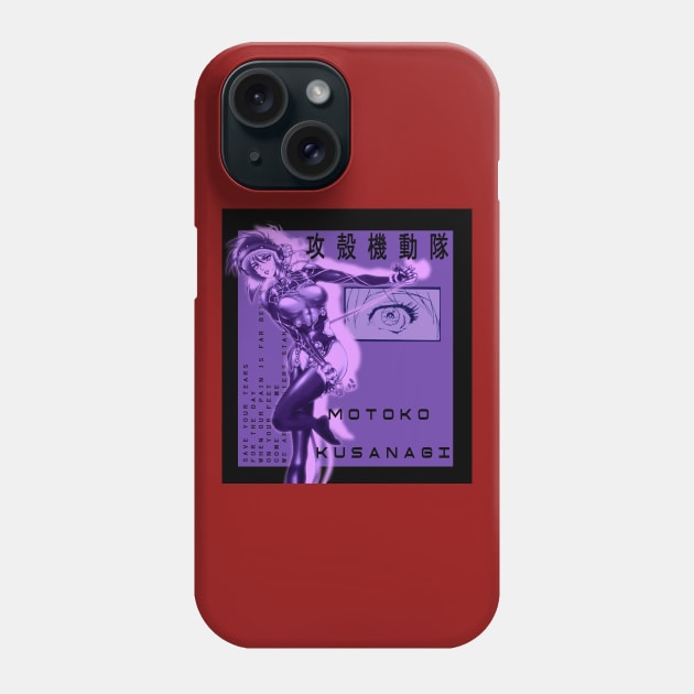 Major Kusanagi Phone Case by CyndraSuzuki