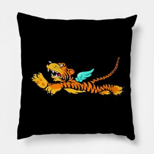 Flying Tigers Tiger Logo Pillow