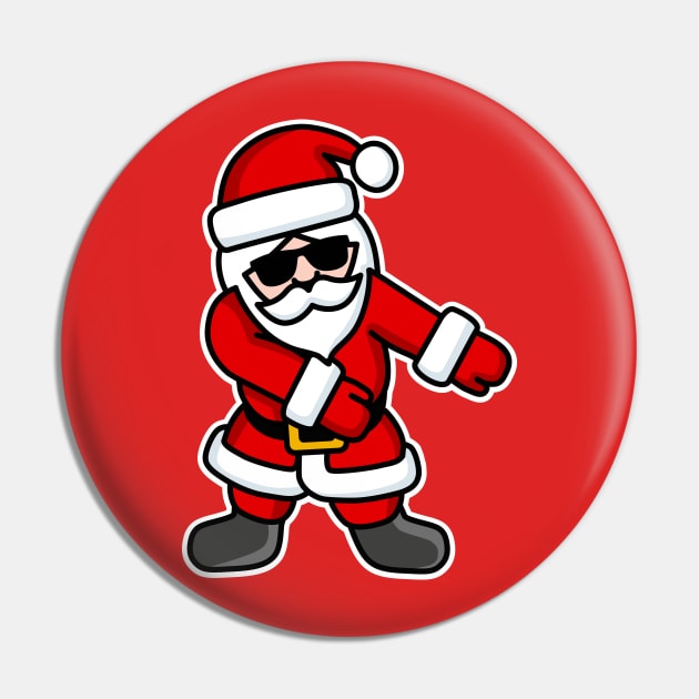 Floss dance Flossing Santa Claus Christmas Floss like a boss Pin by LaundryFactory