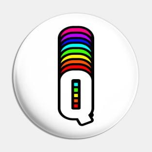 Rainbow Letter, Q Pin