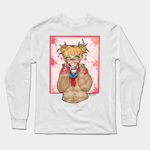 Toga Himiko Bnha Bnha Long Sleeve T Shirt Teepublic