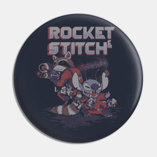 Rocket Stitch Pin