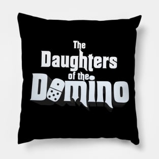 The Daughters of the Domino Logo Pillow