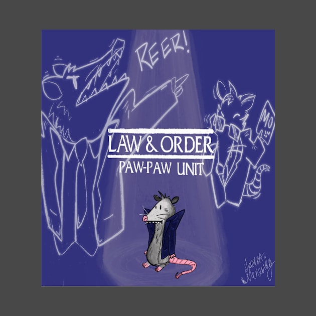 Law & Order: Paw-Paw Unit by Menendez Art