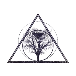 Tree of life / knowledge | Bodhi tree | Geometric design T-Shirt