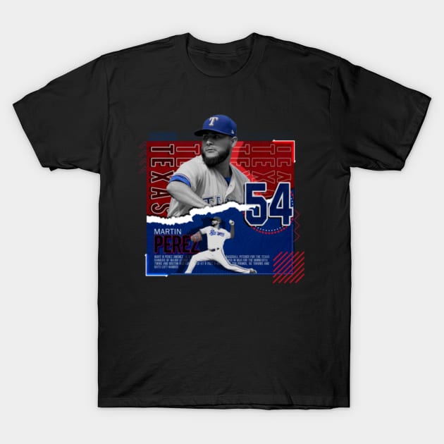 Martin Perez Baseball Edit Tapestries Rangers Long Sleeve T-Shirt