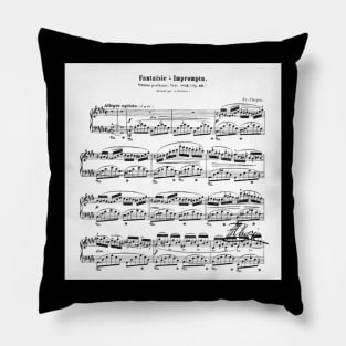 Chopin Fantaisie-Impromptu Pillow