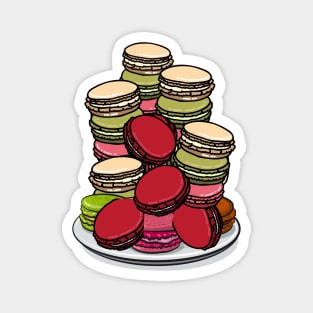 Rainbow Macarons Magnet