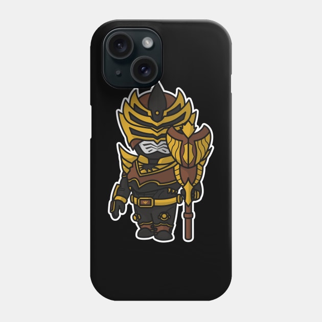 Kamen Rider Odin Chibi Style Kawaii Phone Case by The Toku Verse