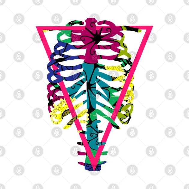 Flowers Skeleton by onora