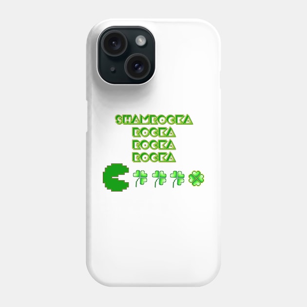 Shamrocka rocka Phone Case by QwerkyShirts