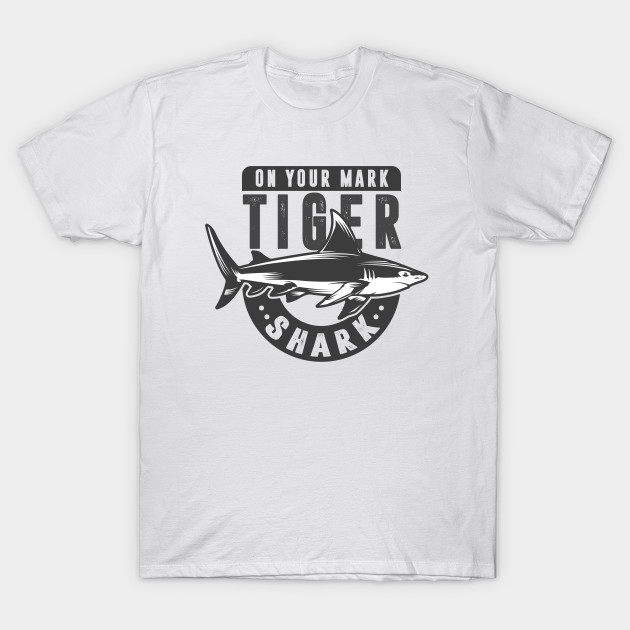 Get Wallpaper On Your Mark Tiger Shark On Your Mark Tiger Shark T Shirt HD