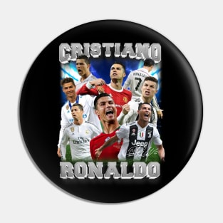 CR7 Cristiano Vintage Bootleg Style Ronaldo Pin