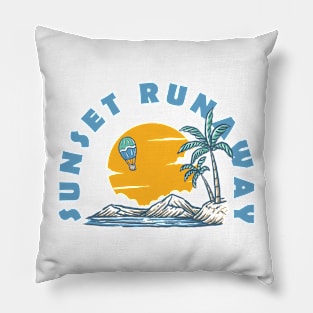 Sunset Runaway Pillow