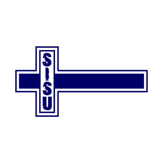 Sisu (Finnish Flag) by joshanddawnrodriguez