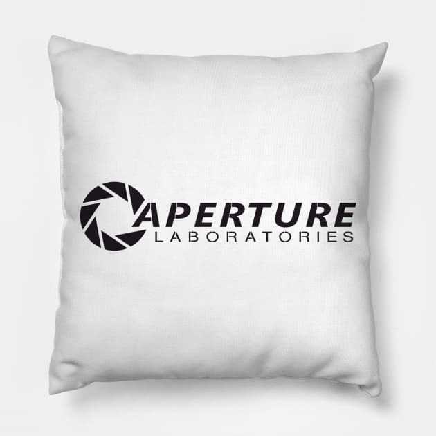 Aperture Laboratories Pillow by Chellock