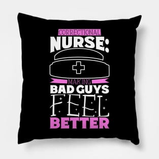 Making bad guys feel better - correctional care Pillow