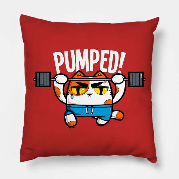 PUMPED! Pillow by krisren28