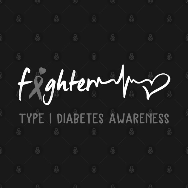 Type 1 Diabetes Awareness Support Type 1 Diabetes Fighter Gifts by ThePassion99