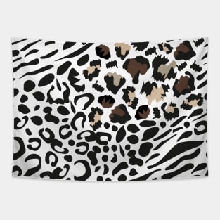 Leopard print pattern Tapestry