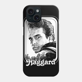 Merle Haggard // Retro Style Country Music Fan Gift Phone Case