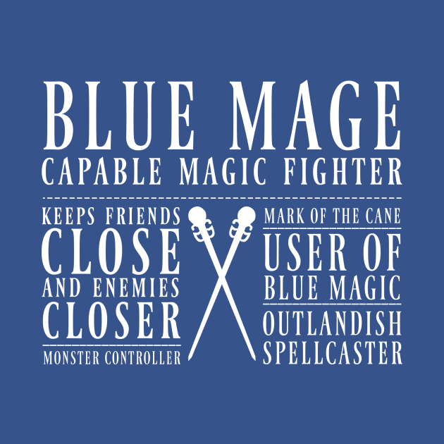 Blue Mage by snitts