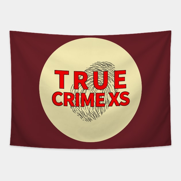 True Crime XS Thumbprint Tapestry by truecrimexs