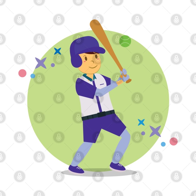 baseball athlete by Quenini