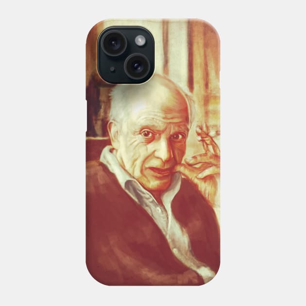 Picasso portrait Phone Case by Artofokan