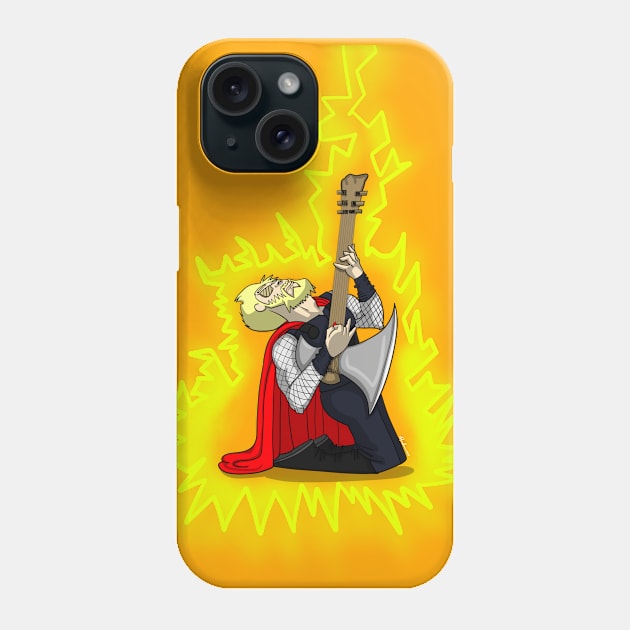 Ride the Lightning (The Asgardians) Phone Case by studiomogura