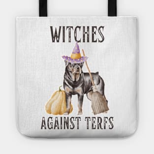 Witches Against TERFs Rottweiler Dog Tote