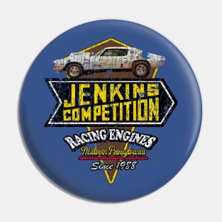 Jenkins Competition Racing Engines // 50s Vintage Pin