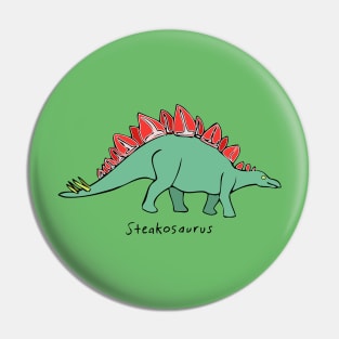 Steakosaurus! Pin