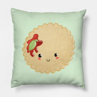 Cute ravioli pasta II Pillow