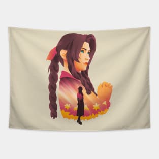 Aerith's flower Tapestry