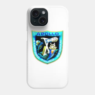 Apollo 10 mission "patch" artwork Phone Case