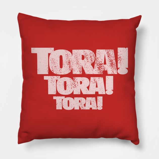 Tora! Tora! Tora! Title Pillow by GraphicGibbon