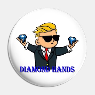 Diamond Hands Pin