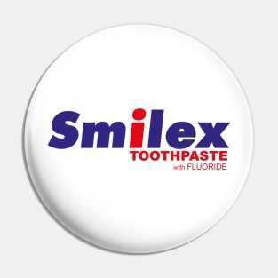 Toothpaste Movie (with Fluoride) logo Pin