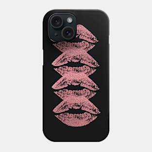 Sexy Lips Kiss Pattern Phone Case