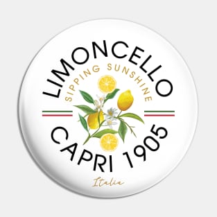 Limoncello Capri Italy Pin