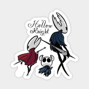 The hollow knight, hornet, and the knight Magnet