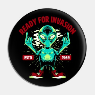 cool invasion Pin