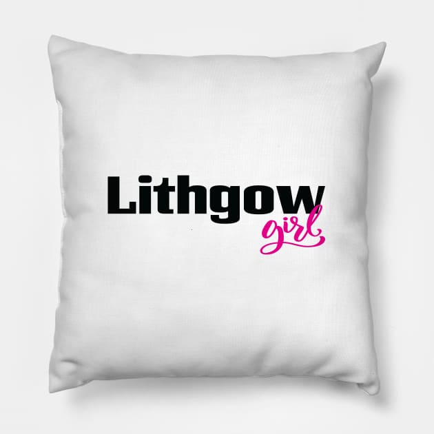 Lithgow Girl Pillow by ProjectX23Red
