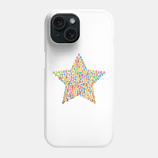 Maths Star Maths Lover Phone Case by Sanu Designs