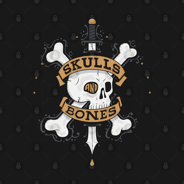 Skulls Bones by Charlles