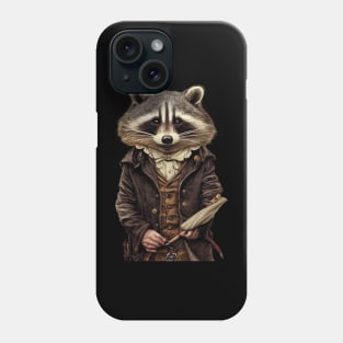 Raccoon Dressed Up Like Bilbo Baggins Phone Case