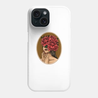 WOMAN FLOWERS Phone Case